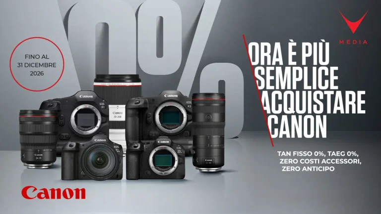 Canon EOS R finanziamento tasso zero TAN 0% TAEG 0% acquisto fotocamera