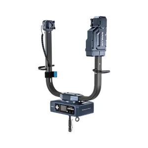 Nanlux YK-E-EVL Motorized Yoke-L per Evoke 2400B e 5000B, struttura in lega di magnesio con certificazione IP66, montaggio junior pin