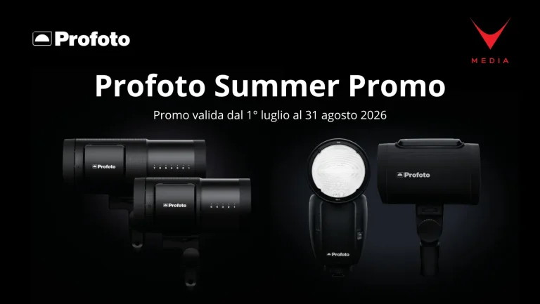Profoto Summer Promo flash A10 e A2 offerta limitata fino al 31 agosto 2026