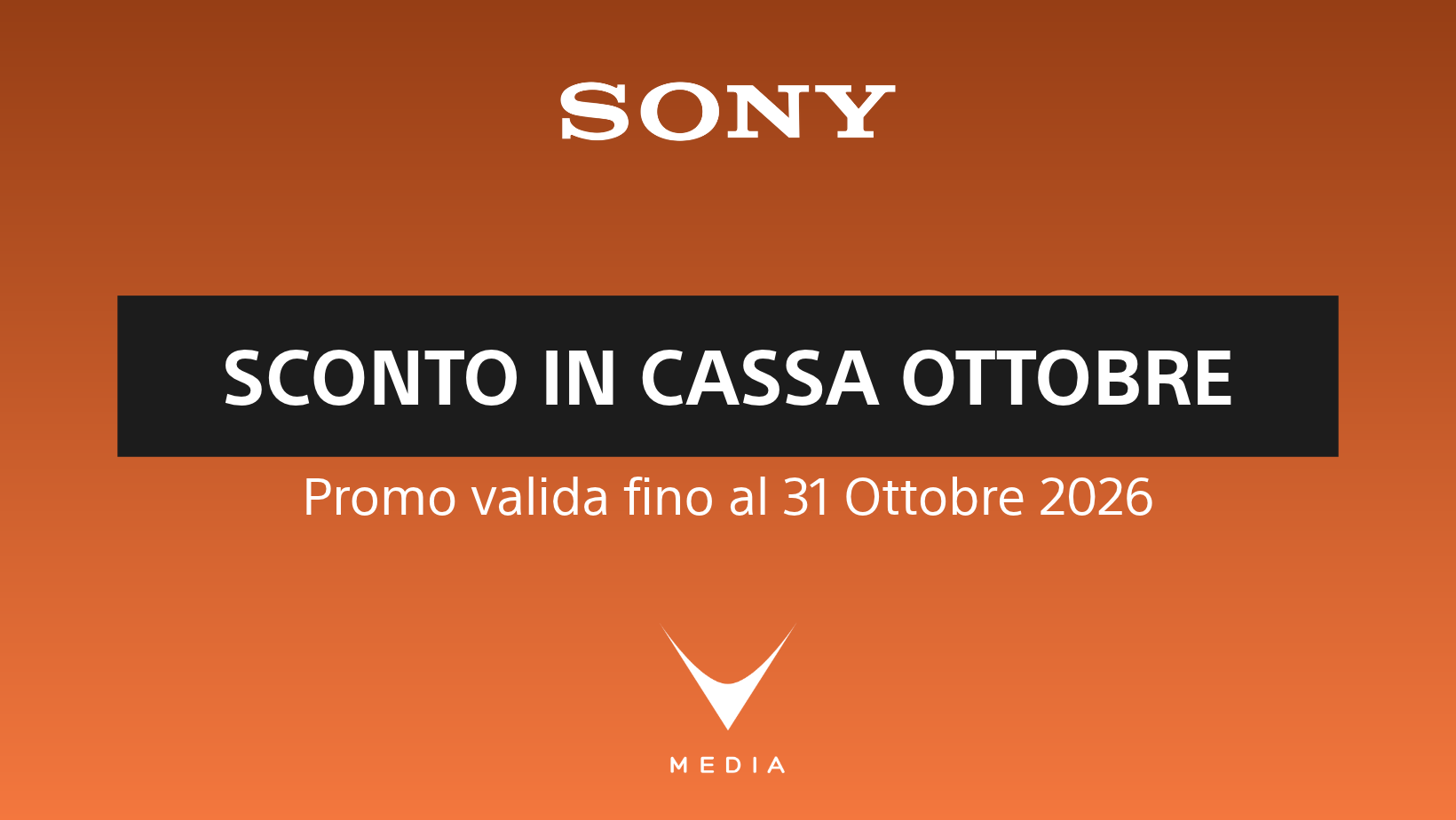 Fotocamere Sony Alpha in promozione con sconto in cassa ottobre