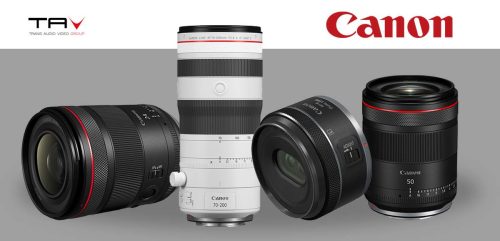 quattro nuovi obiettivi Canon RF