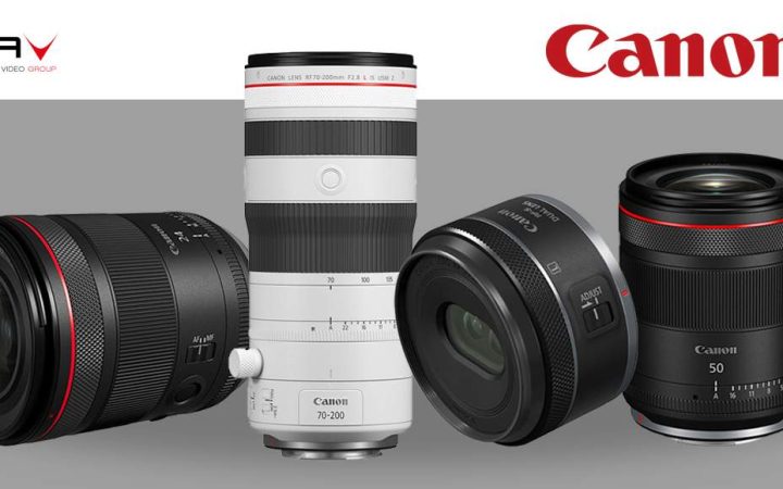 quattro nuovi obiettivi Canon RF