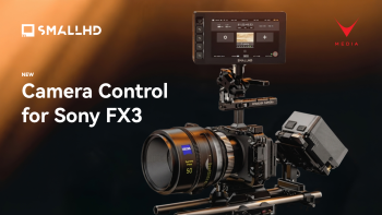 SmallHD Camera Control per Sony FX3 con integrazione PageOS su monitor professionale