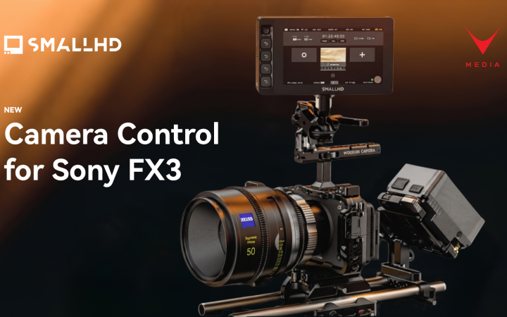 SmallHD Camera Control per Sony FX3 con integrazione PageOS su monitor professionale