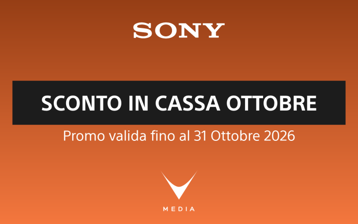 Fotocamere Sony Alpha in promozione con sconto in cassa ottobre