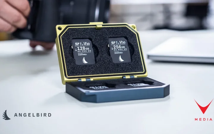 Angelbird AV PRO SD V30 MK2 256GB scheda SD per video 4K e 8K professionale