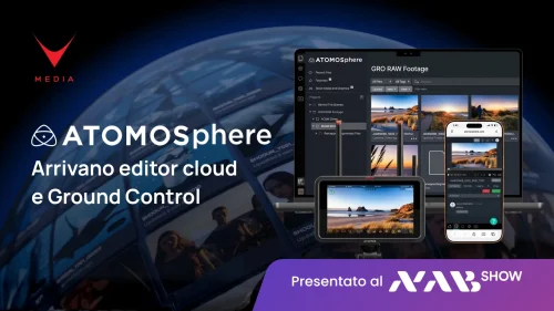 Atomos ATOMOSphere Editor Ground Control workflow cloud NAB 2026