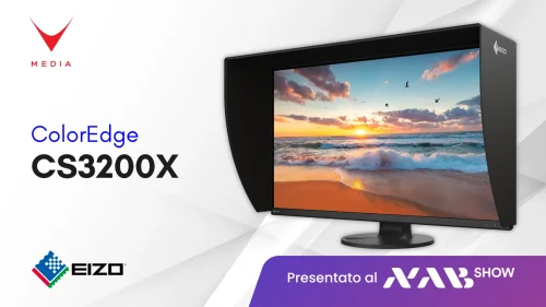 EIZO ColorEdge CS3200X monitor 4K professionale per color grading e post-produzione