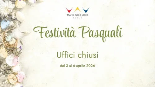 Trans Audio Video desidera rivolgervi i più sentiti auguri di serenità e pace.