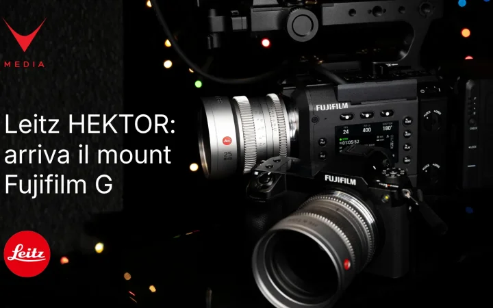Leitz HEKTOR ottiche cine con Fujifilm G mount per camera GFX ETERNA 55