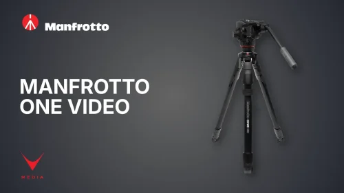 Treppiede per videomaker professionisti Manfrotto ONE Video con testa fluida