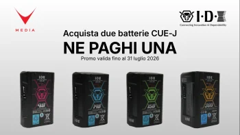Batterie IDX CUE-J serie professionale promo estate 2026