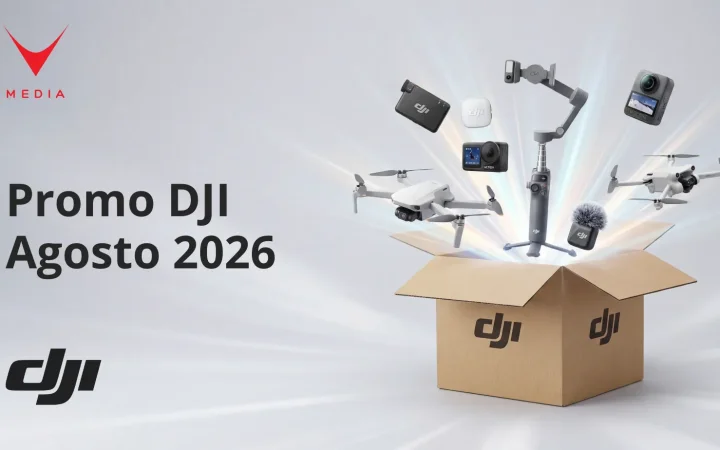 Promozioni DJI agosto 2026 su droni, microfoni wireless e action camera professionali