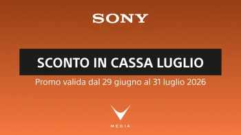 Scopri la promo Sony Sconto in Cassa: dal 29 giugno al 1° luglio sconti immediati su fotocamere e kit selezionati.