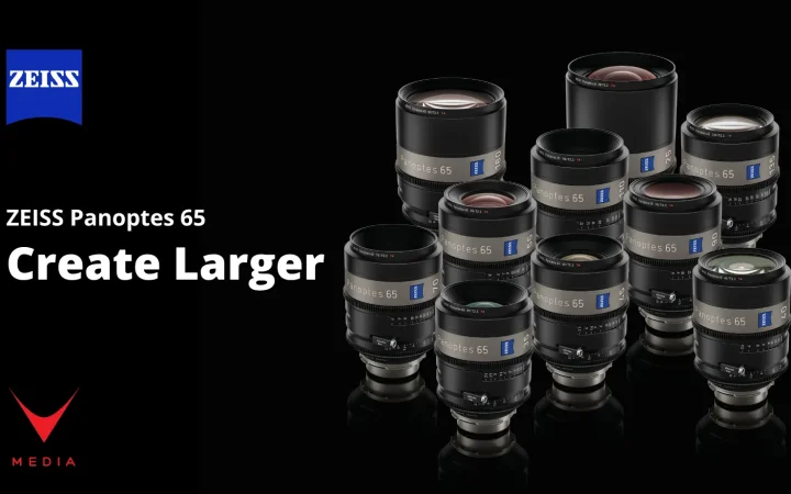 ZEISS Panoptes 65 set dieci ottiche cine formato 65mm mount LPL